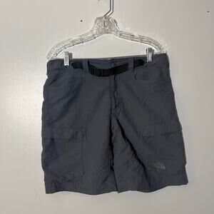 The North Face Roan Belted Utility Cargo Shorts Gray Men’s Size 32